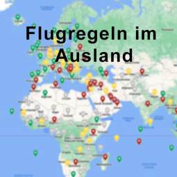 Flugregeln im Ausland